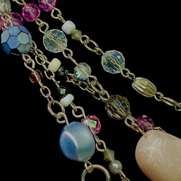 Vintage Lia Sophia Multi Strand Necklace - Picture 4 of 4